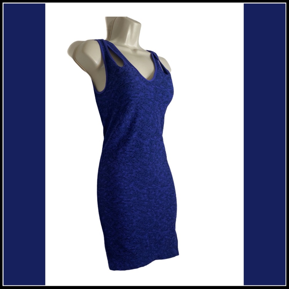 NWT BCBGeneration PERIBLU TWIST TANK BODYCON DRESS - Picture 2 of 10